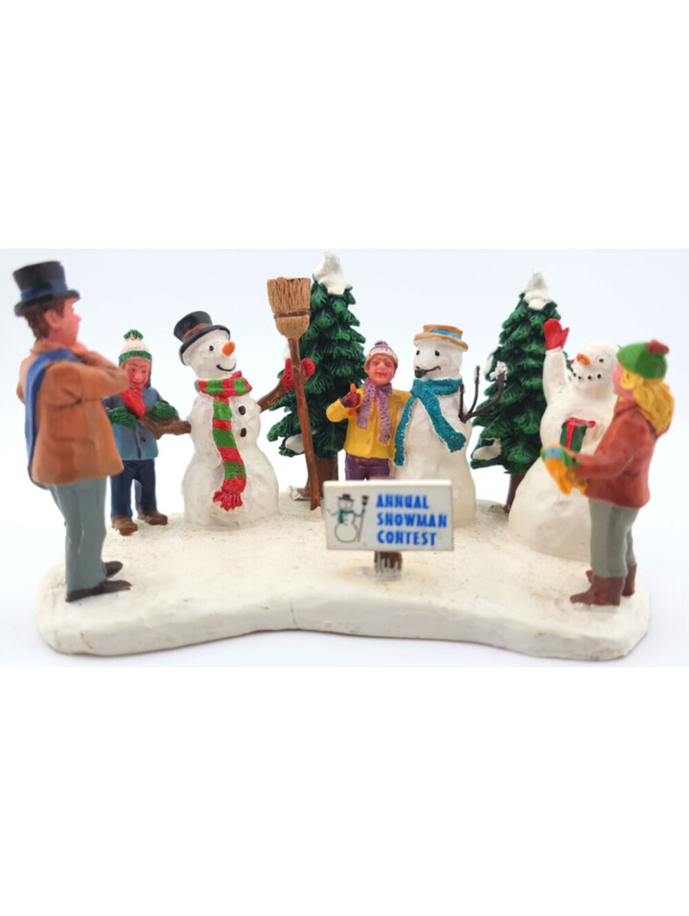 Lemax “Annual Snowman Contest” Table Accent – Christmas Village – Retired